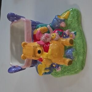 Winnie the Pooh flower/plant vase